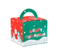 Confezione regalo di Natale personalizzata con stampa CYMK per torta di Natale Sweet Candy 600 gsm